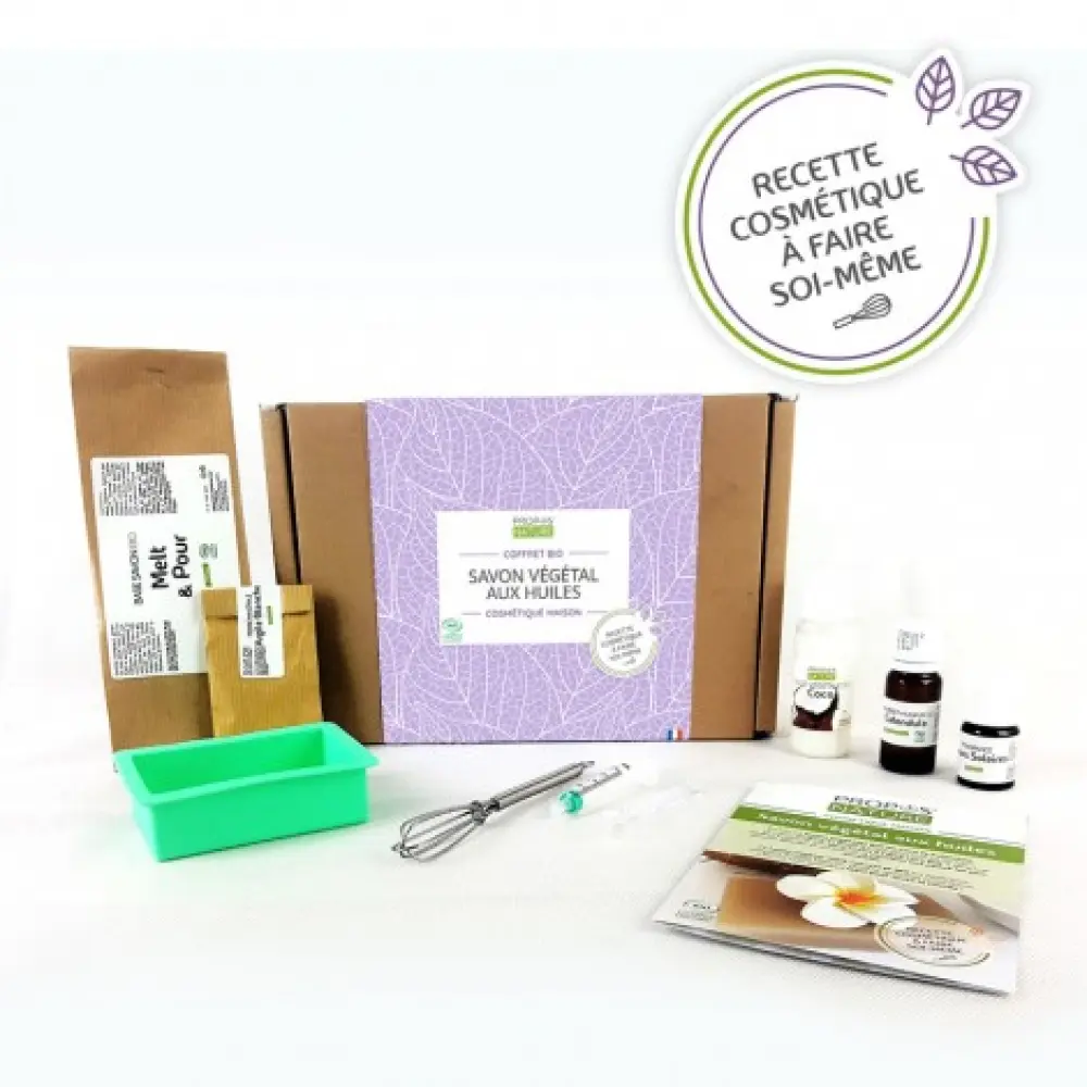 [PN028] Coffret Fait-Maison Savon Végétal aux huiles - Bio